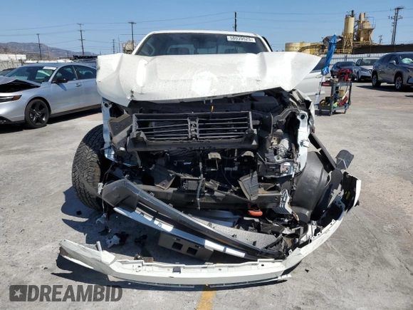 2023 Nissan Frontier SV with VIN 1N6ED1EJ3PN670640, listed as a Copart auction lot 58039525 with 15,302 mi miles and Salvage title. Bid and sale history available at DreamBid. Image 5.