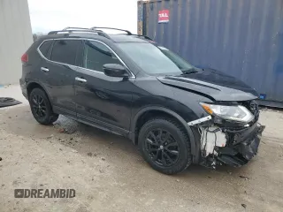 2018 Nissan Rogue SV with VIN 5N1AT2MV0JC727602, listed as a Copart auction lot 53875555 with 117,125 mi miles and Non Repairable. Bid and sale history available at carsss.com. Image 4.