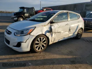 2017 Hyundai Accent Sport with VIN KMHCU5AE9HU351322, listed as a Copart auction lot 86924484 with 101,442 mi miles and Clean Title. Bid and sale history available at carsss.com. Image 1.