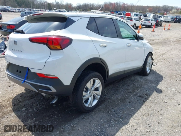 2024 Buick Encore GX Preferred with VIN KL4AMBS20RB009912, listed as a IAAI auction lot 41936470 with 4,105 mi miles and . Bid and sale history available at DreamBid. Image 4.