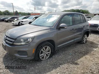2012 Volkswagen Tiguan SE z VIN WVGAV7AX5CW004889, wystawiony jako Copart lot #57346115 z przebiegiem 100 503 mil mil oraz Szkoda całkowita • Salvage title. Historia ofert i sprzedaży dostępna na DreamBid. Obrazek 1.