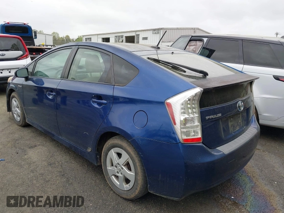 2010 Toyota Prius II with VIN JTDKN3DU3A0122524, listed as a IAAI auction lot 41960254 with 214,195 mi miles and . Bid and sale history available at DreamBid. Image 3.