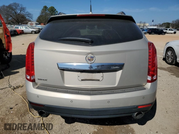 2011 Cadillac SRX Performance Collection with VIN 3GYFNBEY0BS600416, listed as a Copart auction lot 46044245 with 198,609 mi miles and Salvage Title. Bid and sale history available at carsss.com. Image 6.