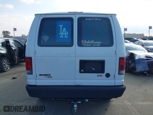 2011 Ford Econoline Cargo Commercial with VIN 1FTNE1EW5BDA33646, listed as a IAAI auction lot 41445228 with 120,594 mi miles and . Bid and sale history available at DreamBid. Image 15.