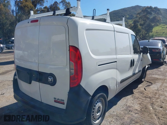 2021 Ram ProMaster City Cargo Tradesman with VIN ZFBHRFAB5M6T67218, listed as a IAAI auction lot 41735715 with 23,157 mi miles and . Bid and sale history available at carsss.com. Image 4.