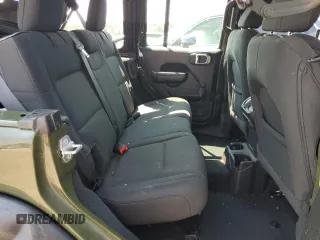2021 Jeep Wrangler Unlimited Sport with VIN 1C4HJXDG6MW737612, listed as a Copart auction lot 60875264 with 29,220 mi miles and Salvage title. Bid and sale history available at DreamBid. Image 10.