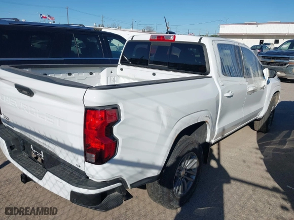 2024 Chevrolet Colorado 2WD LT with VIN 1GCPSCEK2R1168542, listed as a IAAI auction lot 41705157 with 1 mi miles. Bid and sale history available at carsss.com. Image 4.