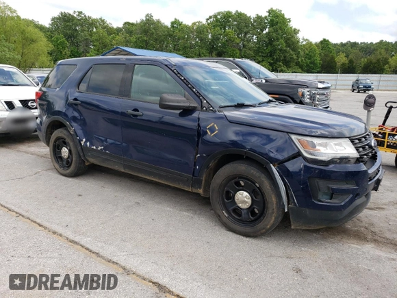2016 Ford Police Interceptor Utility z VIN 1FM5K8AR2GGC37615, wystawiony jako Copart lot #57084935 z przebiegiem 170 078 mil mil oraz Szkoda całkowita • Salvage title. Historia ofert i sprzedaży dostępna na DreamBid. Obrazek 4.