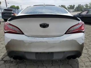 2013 Hyundai Genesis Coupe Premium with VIN KMHHT6KD5DU097848, listed as a Copart auction lot 62369675 with 166,823 mi miles and Clean title. Bid and sale history available at DreamBid. Image 6.