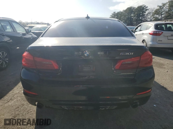2018 BMW 5 Series 530i z VIN WBAJA5C58JWA38130, wystawiony jako Copart lot #48018525 z przebiegiem 133 533 mil mil oraz Szkoda całkowita • Salvage title. Historia ofert i sprzedaży dostępna na DreamBid. Obrazek 6.