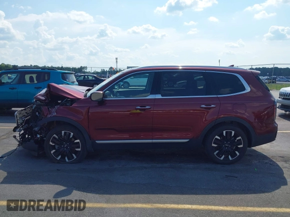 2023 Kia Telluride SX z VIN 5XYP54GC2PG340522, wystawiony jako IAAI lot #42611768 z przebiegiem 48 065 mil mil oraz . Historia ofert i sprzedaży dostępna na DreamBid. Obrazek 14.