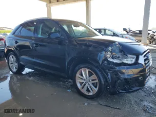 2017 Audi Q3 Premium with VIN WA1ECCFS3HR013012, listed as a Copart auction lot 53105645 with 87,520 mi miles and Clean Title. Bid and sale history available at carsss.com. Image 4.