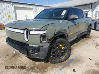 2022 Rivian R1T Launch Edition z VIN 7FCTGAAL5NN004623, wystawiony jako Copart lot #47966085 z przebiegiem 28 798 mil mil oraz Szkody całkowita. Historia ofert i sprzedaży dostępna na DreamBid. Obrazek 1.