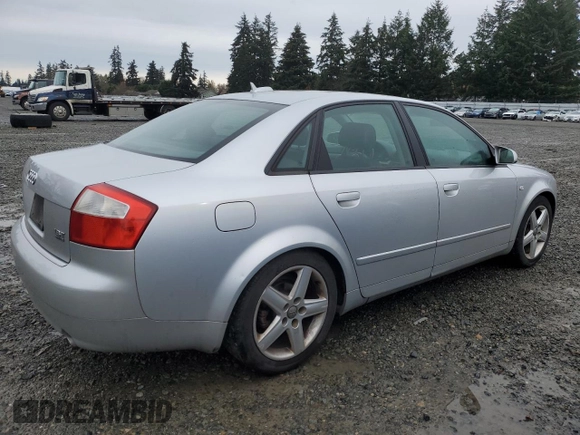 2005 Audi A4 1.8T SE with VIN WAULC68E35A052180, listed as a Copart auction lot 81336944 with 195,770 mi miles and Salvage Title. Bid and sale history available at carsss.com. Image 3.