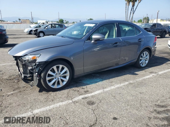 2014 Lexus IS 250 with VIN JTHBF1D23E5023743, listed as a Copart auction lot 59330575 with 70,866 mi miles and Salvage title. Bid and sale history available at DreamBid. Image 1.