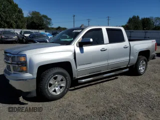 2015 Chevrolet Silverado 1500 LT with VIN 3GCUKREH2FG242873, listed as a Copart auction lot 73356814 with 131,045 mi miles and Salvage Title. Bid and sale history available at DreamBid. Image 1.