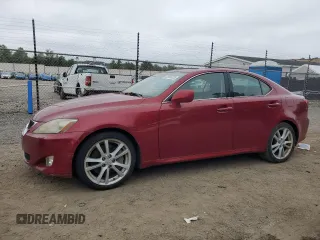 2006 Lexus IS 350 with VIN JTHBE262262004335, listed as a Copart auction lot 62864025 with 122,633 mi miles and Clean title. Bid and sale history available at DreamBid. Image 1.
