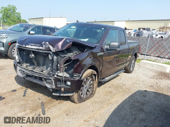 2018 Ford F-150 XL with VIN 1FTFX1E59JKG09710, listed as a IAAI auction lot 42458880 with 89,222 mi miles and . Bid and sale history available at DreamBid. Image 18.