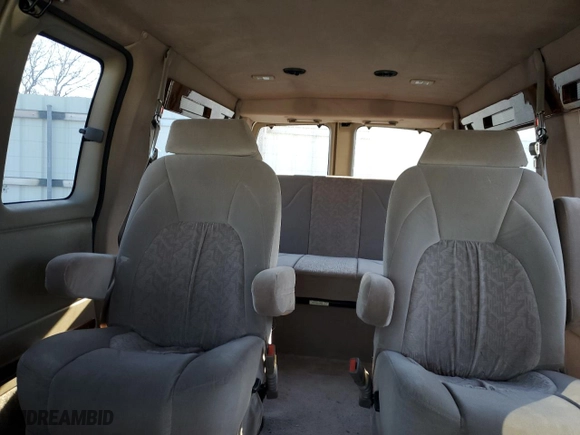 1999 Chevrolet Express Van with VIN 1GBFG15R6X1094977, listed as a Copart auction lot 48469965 with 0 mi miles and Salvage Title. Bid and sale history available at carsss.com. Image 10.