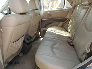2003 Lexus RX 300 with VIN JTJGF10U130162050, listed as a Copart auction lot 63095124 with 0 mi miles and Salvage Title. Bid and sale history available at carsss.com. Image 12.