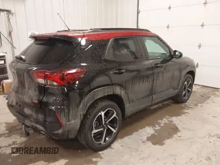 2021 Chevrolet TrailBlazer RS with VIN KL79MUSL3MB155837, listed as a IAAI auction lot 41505499 with 80,806 mi miles. Bid and sale history available at carsss.com. Image 4.