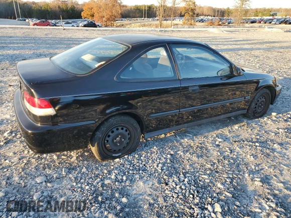 1999 Honda Civic DX with VIN 1HGEJ6122XL046591, listed as a Copart auction lot 84699384 with 236,166 mi miles and Salvage Title. Bid and sale history available at carsss.com. Image 3.