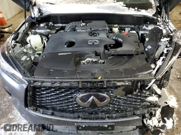 2021 Infiniti QX50 Luxe z VIN 3PCAJ5BBXMF124250, wystawiony jako Copart lot #42000515 z przebiegiem 39 209 mil mil oraz Szkoda całkowita • Salvage title. Historia ofert i sprzedaży dostępna na DreamBid. Obrazek 13.