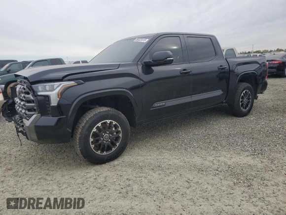 2023 Toyota Tundra Platinum with VIN 5TFNA5DB2PX085582, listed as a Copart auction lot 89322415 with 40,709 mi miles and Salvage title. Bid and sale history available at DreamBid. Image 1.