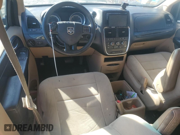 2014 Dodge Grand Caravan SE with VIN 2C4RDGBGXER244637, listed as a Copart auction lot 47122995 with 322,508 mi miles and Salvage Title. Bid and sale history available at DreamBid. Image 8.