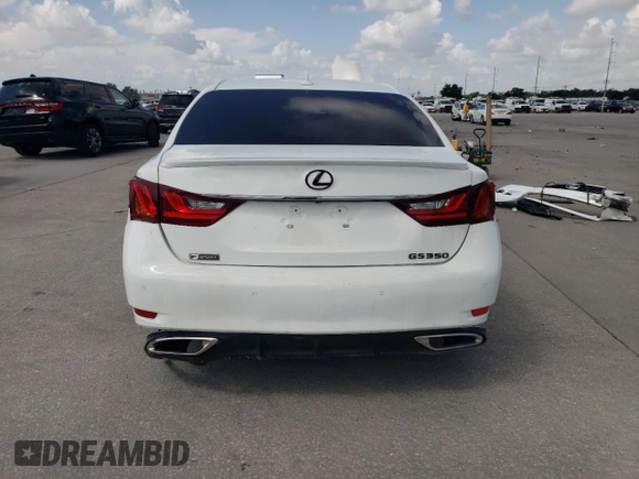 2014 Lexus GS 350 with VIN JTHBE1BLXE5029876, listed as a Copart auction lot 63291515 with 112,904 mi miles and Salvage title. Bid and sale history available at DreamBid. Image 6.