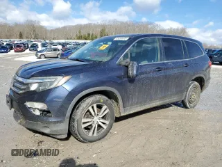 2017 Honda Pilot EX-L with VIN 5FNYF6H53HB035987, listed as a Copart auction lot 45834495 with 163,365 mi miles and Non Repairable. Bid and sale history available at DreamBid. Image 1.
