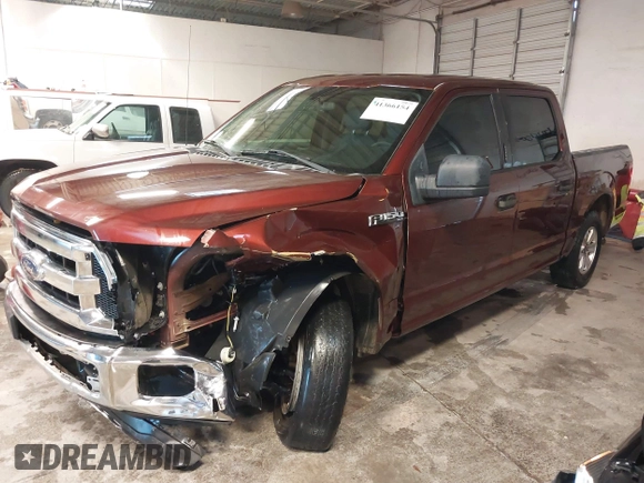 2015 Ford F-150 XLT with VIN 1FTEW1C84FKD05672, listed as a IAAI auction lot 41366154 with 119,504 mi miles and . Bid and sale history available at carsss.com. Image 17.