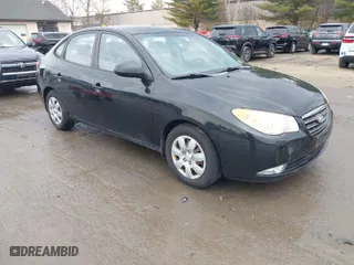 2007 Hyundai Elantra GLS with VIN KMHDU46DX7U129935, listed as a IAAI auction lot 42046233 with 184,189 mi miles. Bid and sale history available at carsss.com. Image 1.