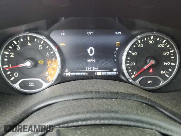 2017 Jeep Renegade Limited с VIN ZACCJADB9HPE39831, выставлен на аукционе Copart как лот 56572495 с пробегом 71 416 миль миль и Списание • Salvage title. История ставок и продаж доступна на DreamBid. Изображение 9.