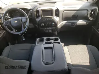 2021 Chevrolet Silverado 1500 Custom with VIN 3GCPYBEH9MG130670, listed as a Copart auction lot 68754854 with 63,770 mi miles and Salvage Title. Bid and sale history available at DreamBid. Image 8.