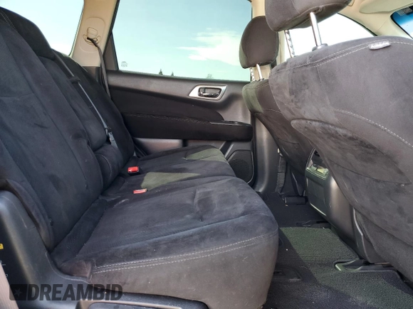 2014 Nissan Pathfinder Platinum with VIN 5N1AR2MM0EC619184, listed as a Copart auction lot 50825225 with 78,287 mi miles and Salvage Title. Bid and sale history available at carsss.com. Image 11.