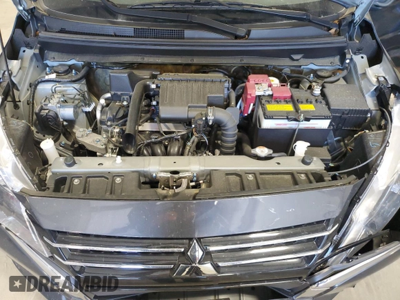 2024 Mitsubishi Mirage ES with VIN ML32AUHJ5RH015590, listed as a Copart auction lot 53115655 with 2,969 mi miles and Salvage title. Bid and sale history available at DreamBid. Image 13.