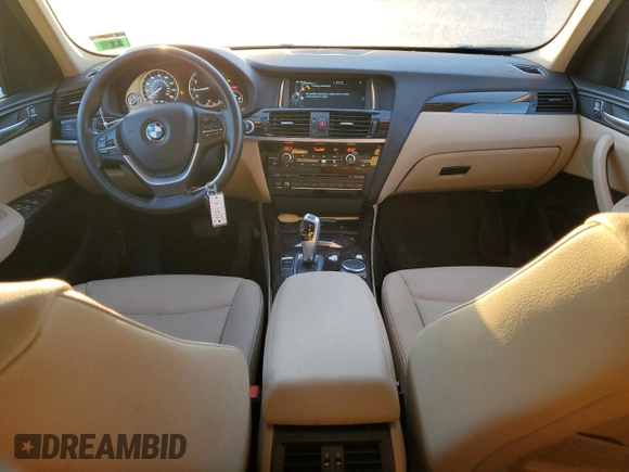 2016 BMW X3 xDrive28i with VIN 5UXWX9C51G0D81452, listed as a Copart auction lot 88480705 with 122,493 mi miles and Salvage Title. Bid and sale history available at carsss.com. Image 8.