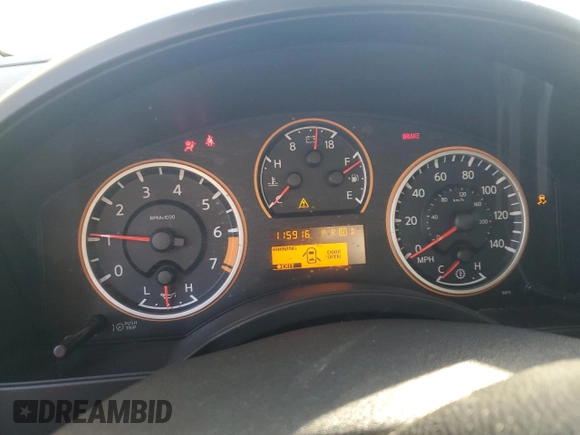 2015 Nissan Titan SL with VIN 1N6AA0ED7FN510609, listed as a Copart auction lot 74371254 with 115,916 mi miles and Salvage Title. Bid and sale history available at carsss.com. Image 9.