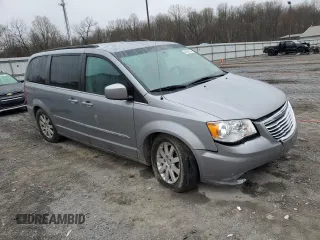 2015 Chrysler Town & Country Touring with VIN 2C4RC1BG4FR618919, listed as a Copart auction lot 48545904 with 93,308 mi miles and Salvage Title. Bid and sale history available at carsss.com. Image 4.