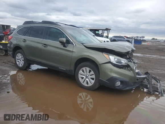 2017 Subaru Outback Premium with VIN 4S4BSACC6H3218450, listed as a Copart auction lot 59425595 with 81,666 mi miles and Salvage title. Bid and sale history available at DreamBid. Image 4.