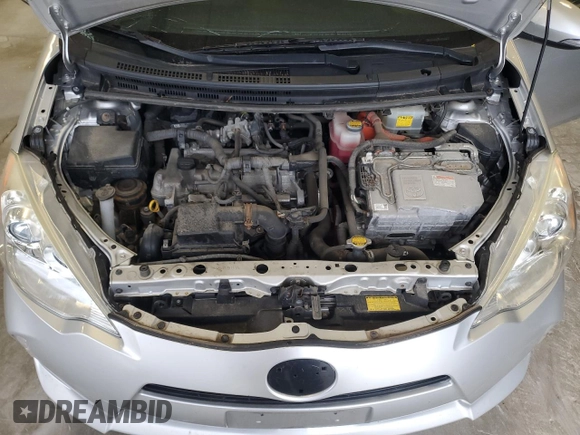 2014 Toyota Prius One with VIN JTDKDTB33E1564829, listed as a Copart auction lot 55361085 with 130,251 mi miles and Non Repairable. Bid and sale history available at DreamBid. Image 11.