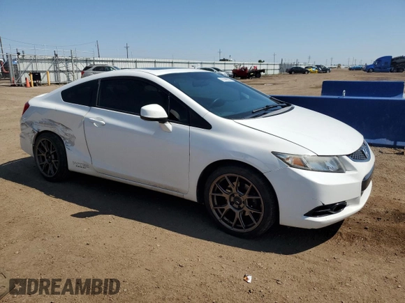 2013 Honda Civic Si with VIN 2HGFG4A56DH705475, listed as a Copart auction lot 61443235 with 156,656 mi miles and Salvage title. Bid and sale history available at DreamBid. Image 4.