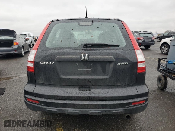 2011 Honda CR-V LX with VIN 5J6RE4H31BL097722, listed as a Copart auction lot 51897315 with 97,943 mi miles and Salvage Title. Bid and sale history available at carsss.com. Image 6.