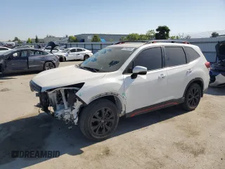 2021 Subaru Forester Special Sports with VIN JF2SKARC3MH571416, listed as a Copart auction lot 55942365 with 30,524 mi miles and Salvage title. Bid and sale history available at DreamBid. Image 1.