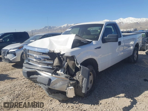 2009 Ford F-150 XL with VIN 1FTRF12W39KB59366, listed as a Copart auction lot 50194095 with 341,537 mi miles and Salvage Title. Bid and sale history available at carsss.com. Image 1.