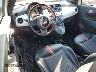 2013 FIAT 500e with VIN 3C3CFFGE2DT714158, listed as a Copart auction lot 85151624 with 71,980 mi miles and Salvage Title. Bid and sale history available at carsss.com. Image 8.