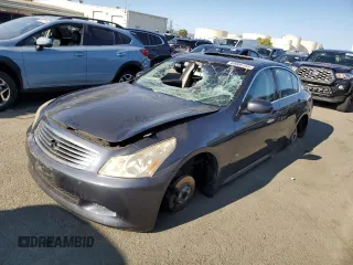 2008 Infiniti G35 with VIN JNKBV61EX8M202693, listed as a Copart auction lot 69006154 with Not Provided miles and Salvage Title. Bid and sale history available at DreamBid. Image 1.
