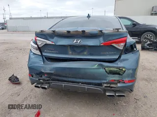 2015 Hyundai Sonata Sport with VIN 5NPE34AB5FH163825, listed as a IAAI auction lot 42013743 with Not Provided miles and . Bid and sale history available at carsss.com. Image 17.