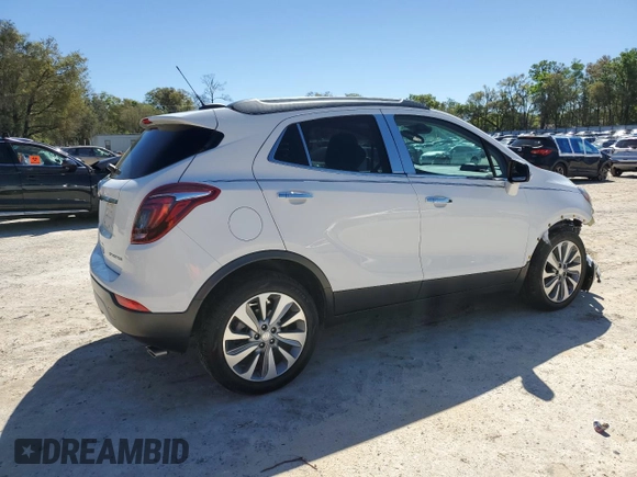 2018 Buick Encore Preferred with VIN KL4CJASB5JB607798, listed as a Copart auction lot 49387735 with 42,959 mi miles and Salvage Title. Bid and sale history available at carsss.com. Image 3.